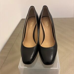 Ralph Lauren Black leather pumps